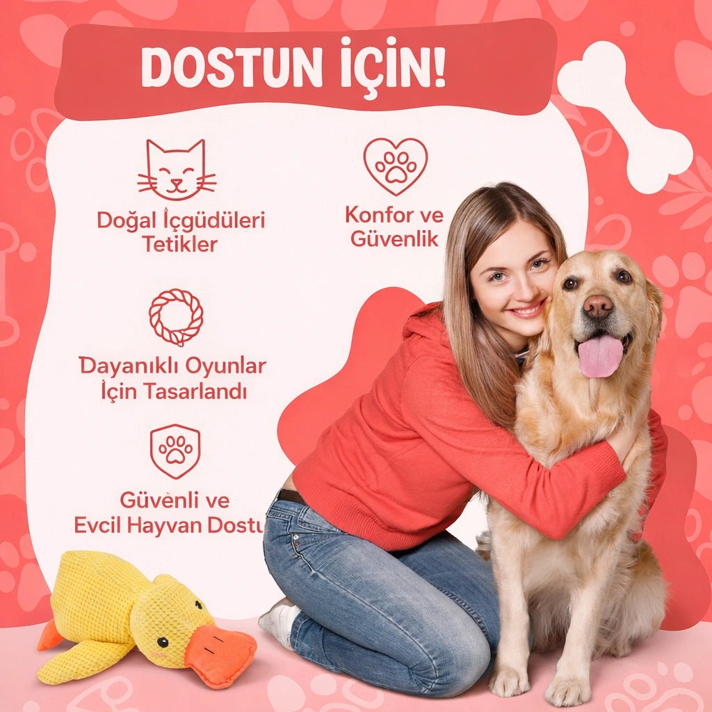 DurableDuck™ Kaygı Giderici Oyuncak - Petnivo™