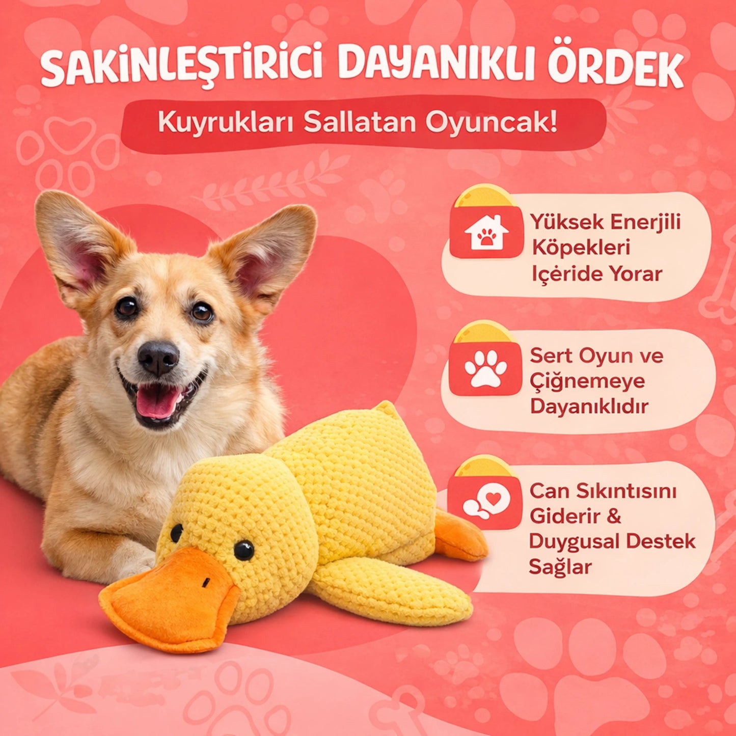 DurableDuck™ Kaygı Giderici Oyuncak - Petnivo™